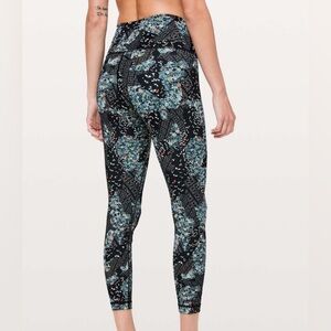 Lululemon Wunder Under Hi-Rise 7/8 Tight 25" Assemblage Alpine 6